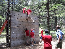 Challenge Events - Goin' over the wall